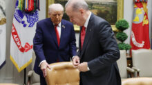 Türkiye Cumhurbaşkanı Recep Tayyip Erdoğan, Amerika Birleşik Devletleri (ABD) Başkanı Donald Trump ile Beyaz Saray’da bir araya geldi!